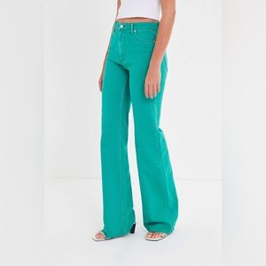 Urban Outfitters BDG Teal Flare Jeans